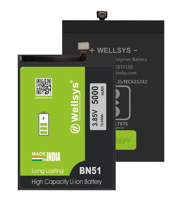 1 Year Warranty (5000mAh)